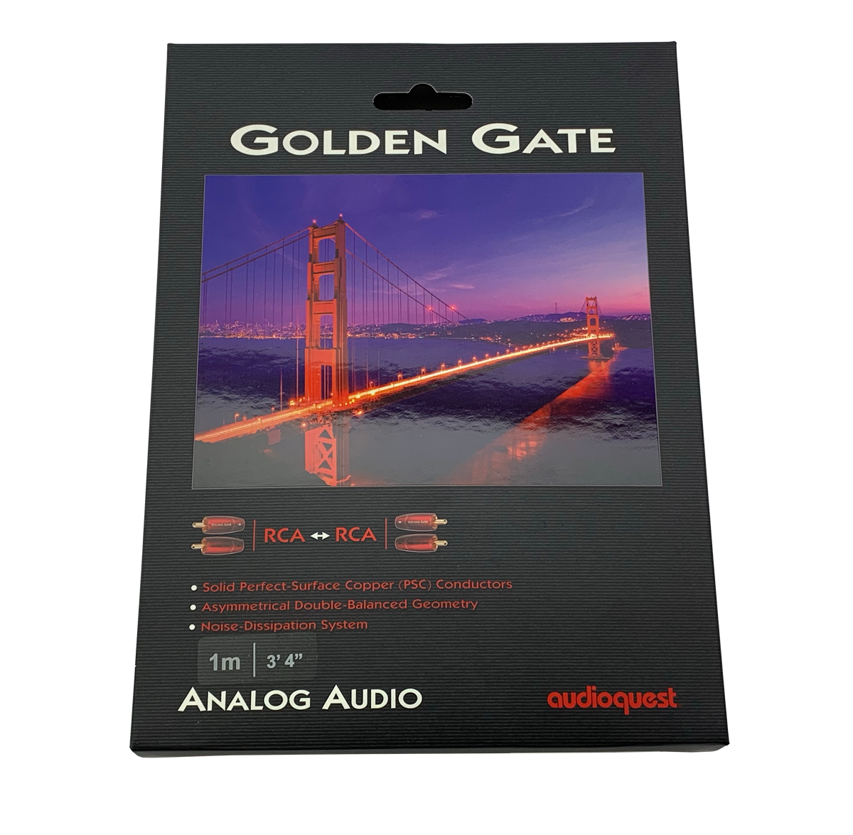 AudioQuest GoldenGate Analog Interconnect – Custom Audio Shop