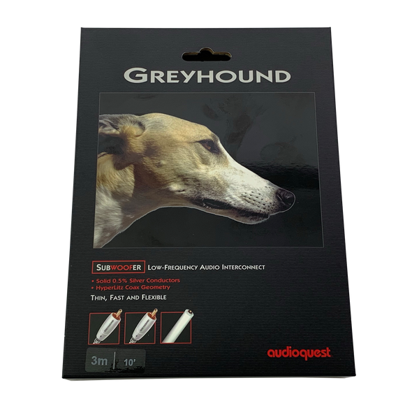 audioquest greyhound sub subwoofer cable