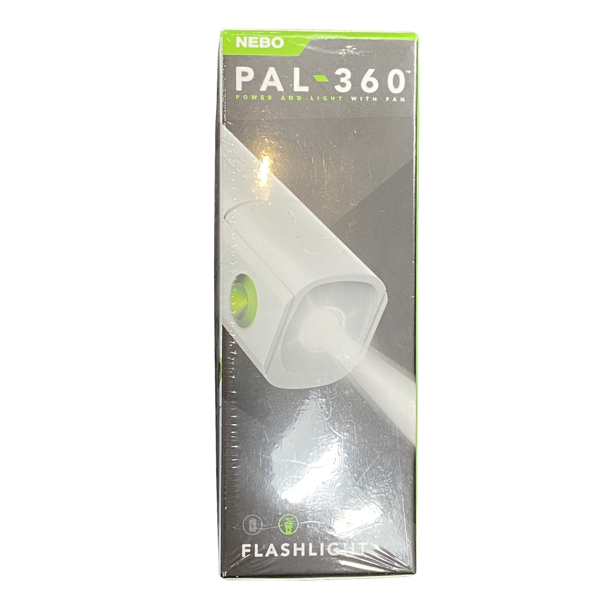 nebo flashlight charger fan Nebo PAL-360 Rechargeable PowerBank Flashlight Personal Fan NEB-WLT-00 –  Custom Audio Shop
