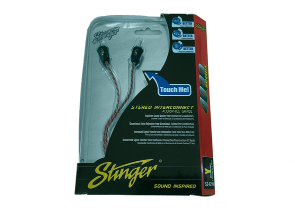 stinger si42ym y adapter rca 1 female to 2 male