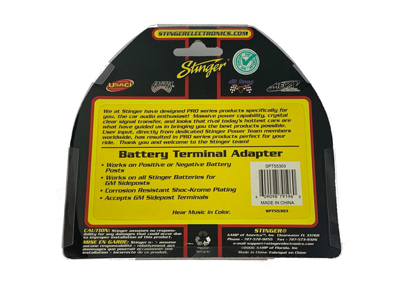 stinger spt55303 stinger battery terminal adapter