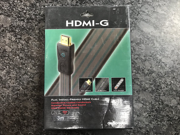 audioquest hdmi g flat install friendly hdmi cable