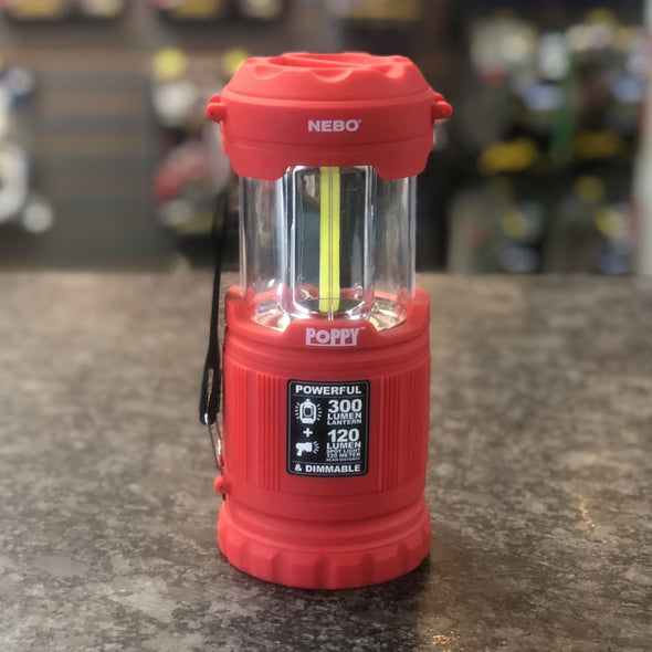 nebo poppy 300 lumens lantern and spotlight flashlight