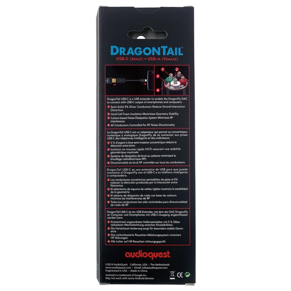 audioquest dragontail usb c adapter custom audio erie pa 16506