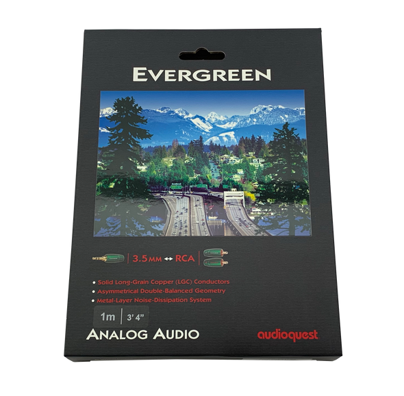 audioquest evergreen 3.5mm to rca cable custom audio erie pa 16506