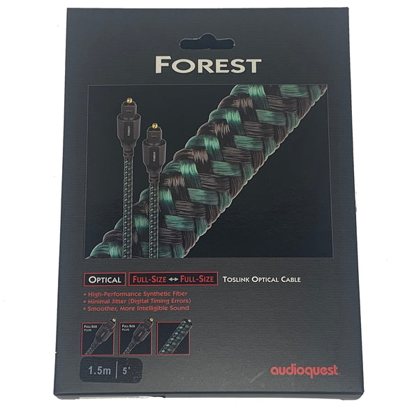 audioquest forest toslink optical audio cable