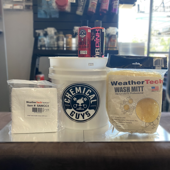 Chemical Guys and WeatherTech Exterior Wash Bundle