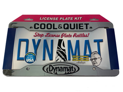 Dynamat License Plate Kit #19100