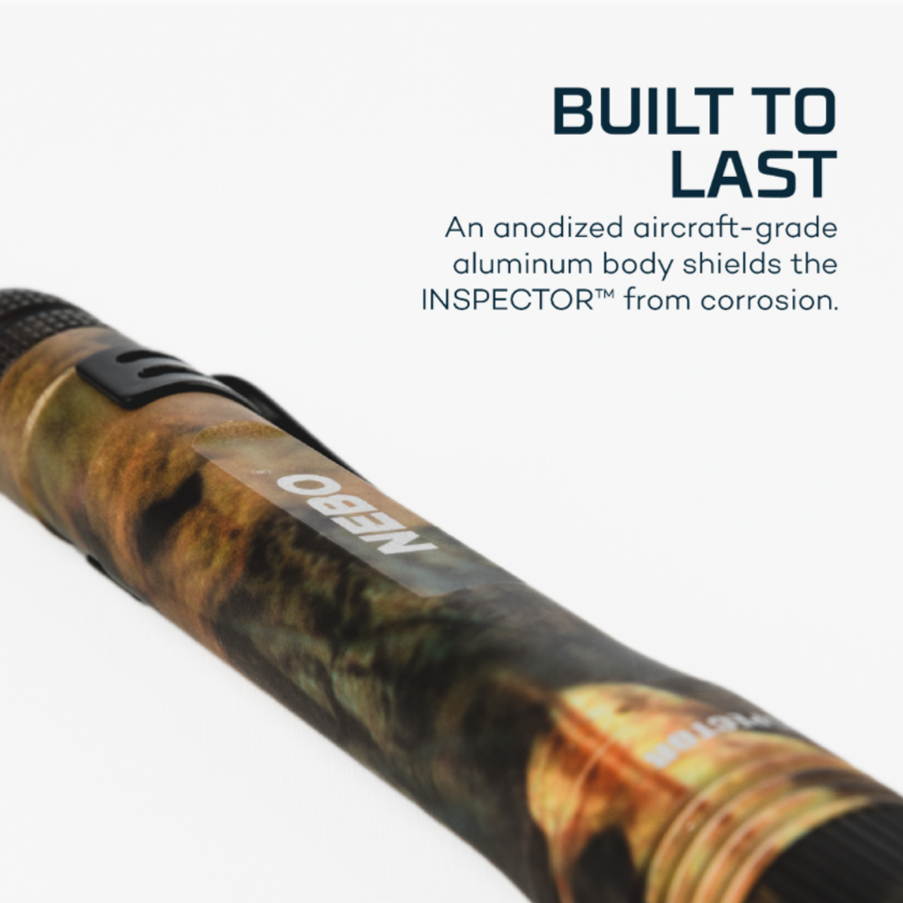 nebo camo flashlight Nebo Inspector Pen Sized Inspection Light 180 Lumen Flashlight Black – Custom Audio Shop