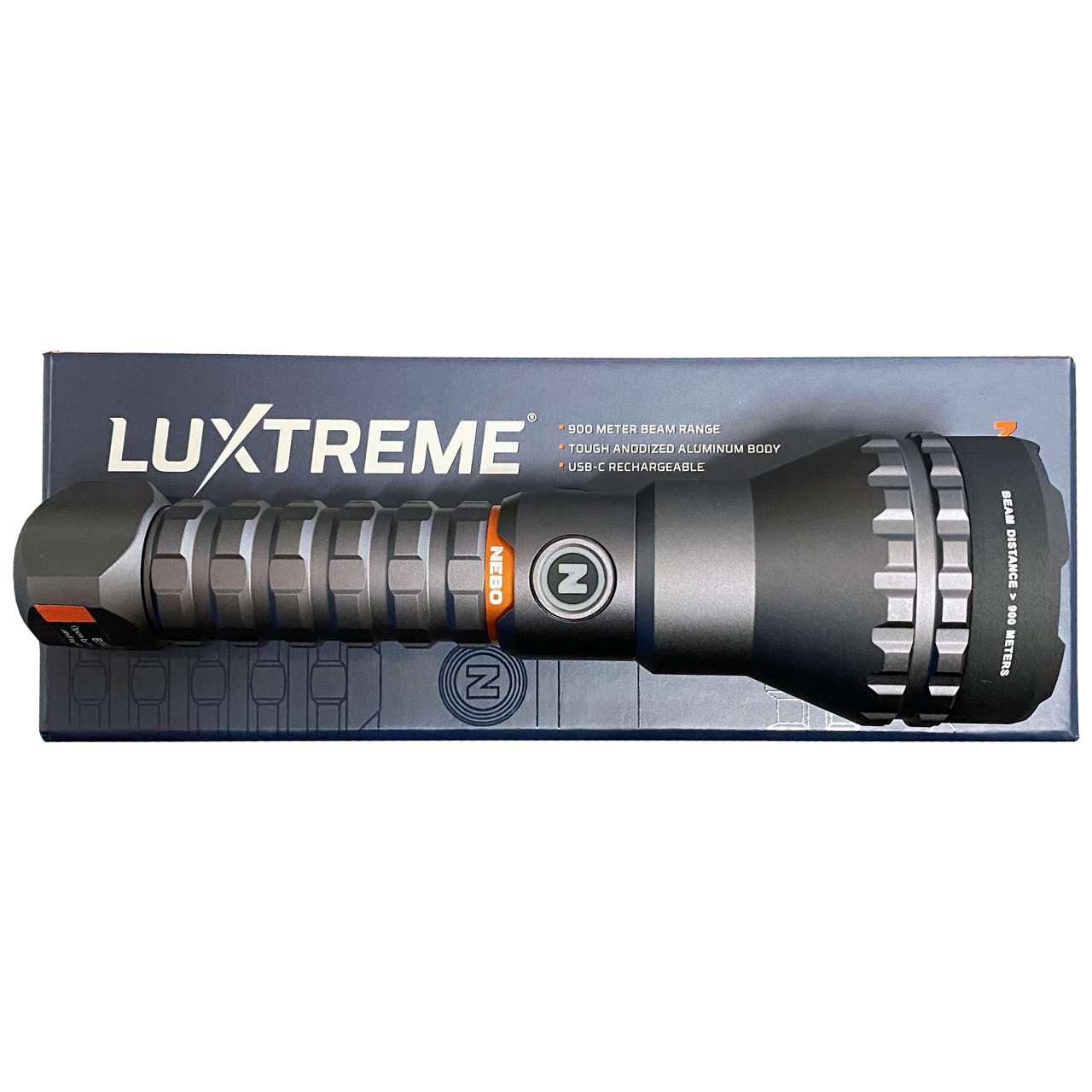 nebo 5599 redline 220 lumen tactical flashlight Nebo Luxtreme Rechargeable 500 Lumen Flashlight #NEB-FLT-1008 – Custom Audio Shop