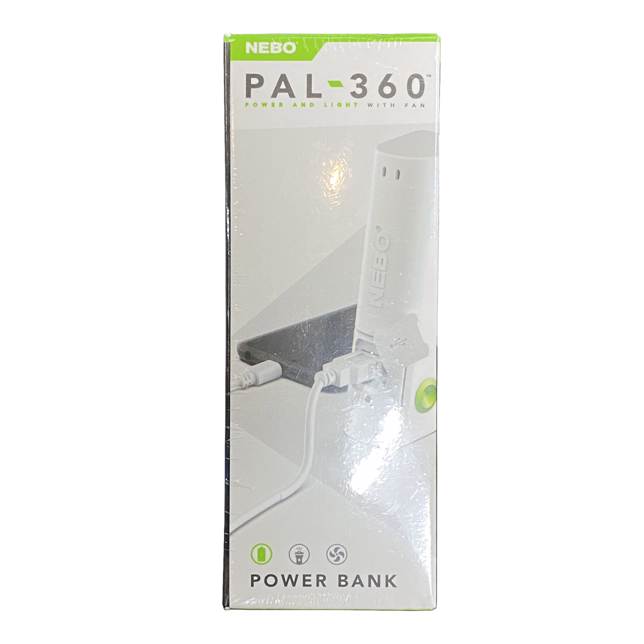 nebo flashlight charger fan Nebo PAL-360 Rechargeable PowerBank Flashlight Personal Fan NEB-WLT-00 – Custom Audio Shop