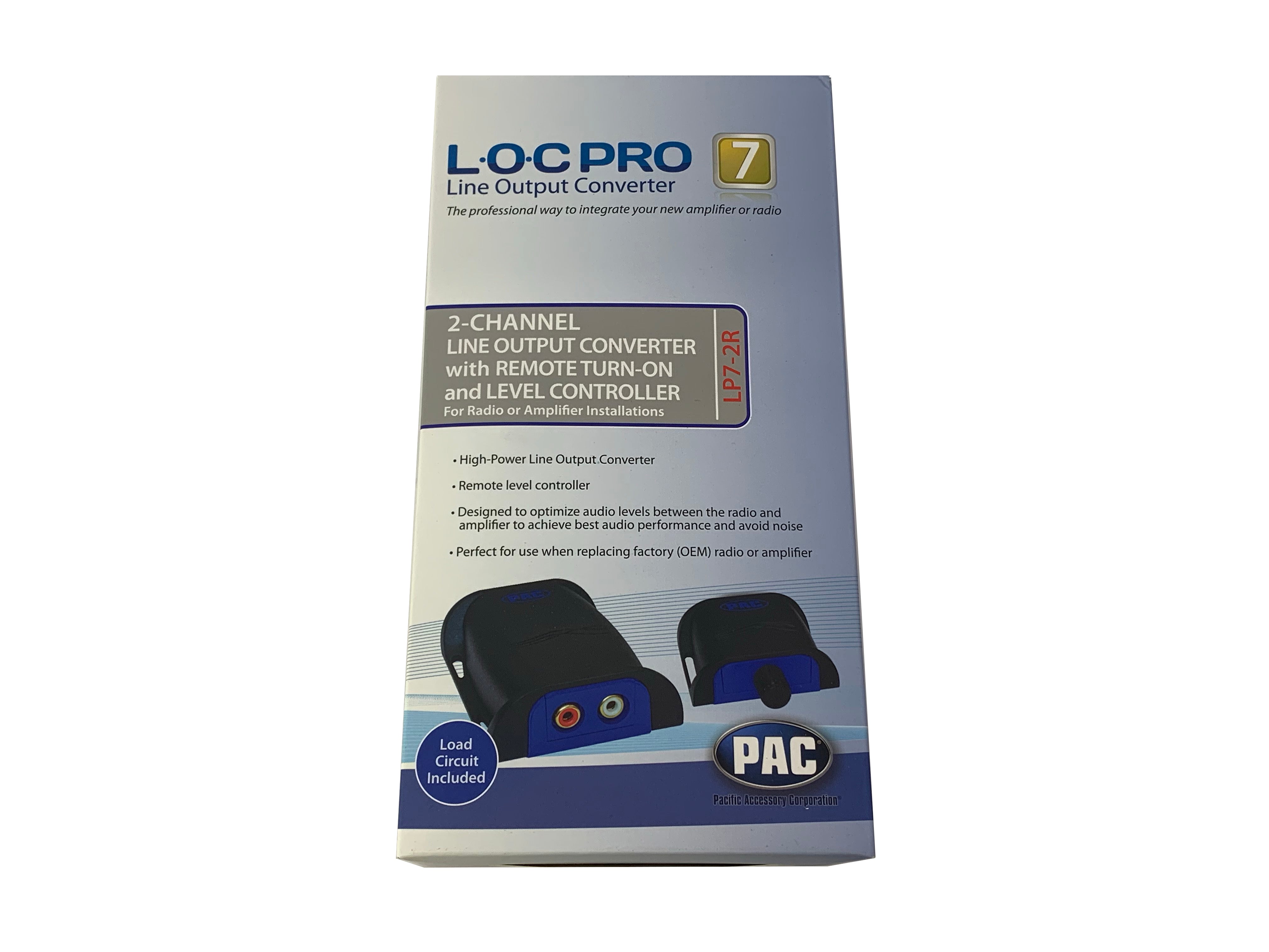 PAC LP7-2R Line Output Converter and Level Controller – Custom Audio Shop