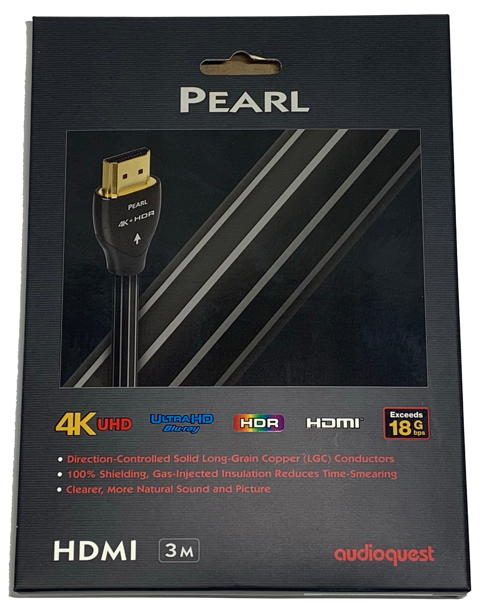 AudioQuest Pearl HDMI 4K UHD HDR 3m (10') – Custom Audio Shop