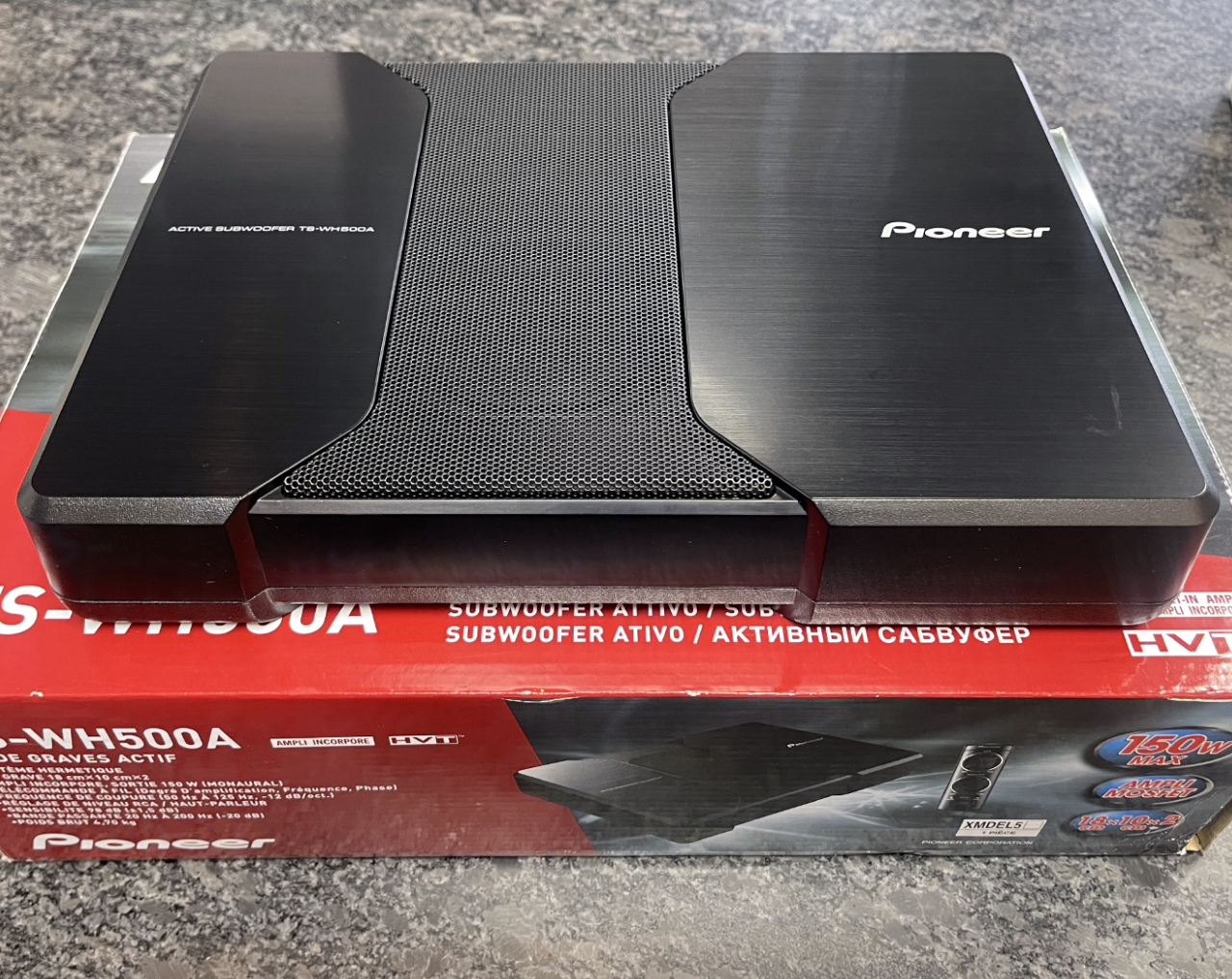 Pioneer TS-WH500A HVT Sealed Active Subwoofer – Custom Audio Shop