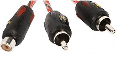 stinger si42ym y adapter rca 1 female to 2 male